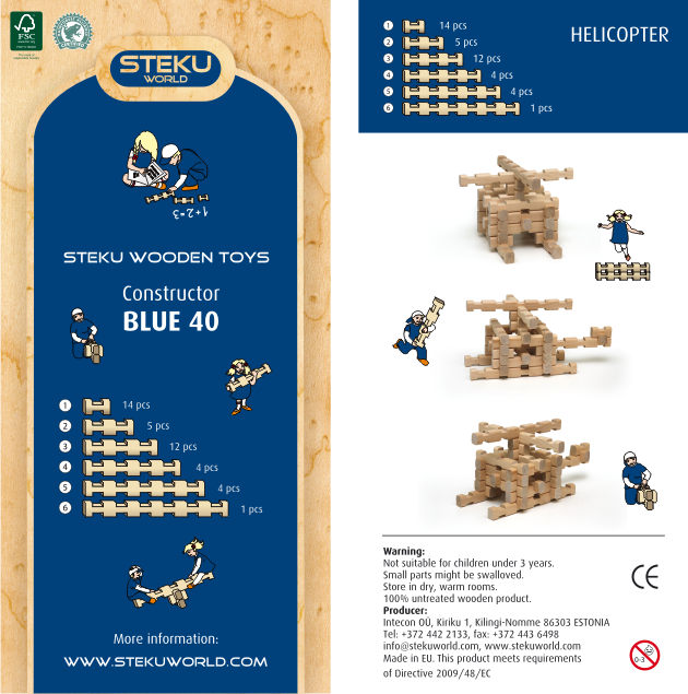 Constructor BLUE 40